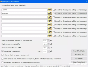 GiMeSpace RAM Temp Folder – 内存临时文件夹工具 [终身授权][Windows][$15→免费]