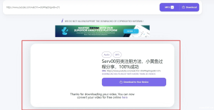 Loader.fo 油管Youtube 视频免费下载网站