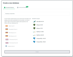 Filess.io 免费数据库  MySQL/ PostgreSQL/ MongoDB/ MariaDB