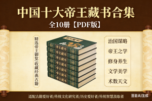 中国十大帝王藏书合集 全10册【PDF版】