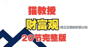猫教授财富观20讲 - 从认知到实践的完整财富指南