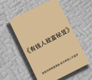《有钱人致富秘笈》：揭示财富圈层的底层逻辑与暴利赚钱模式