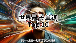 世界上最长的英文单词有多少个字母
