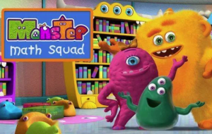 数学英语双料启蒙动画《Monster.Math.Squad 怪物数学小分队》