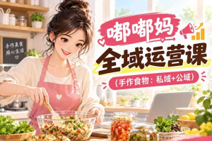 嘟嘟妈全域运营课完整版