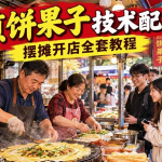 煎饼果子技术配方全套视频教程