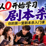 从0开始学习剧本杀:你的第一堂剧本杀入门课